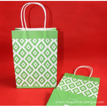 In stock kraft paper gift bag